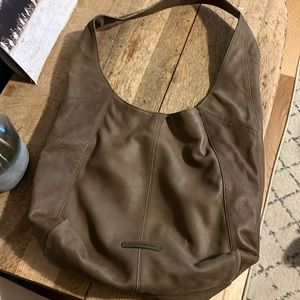 Lucky Brand hobo bag suede